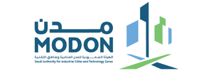 Saudi Authority for industrial cities and technology zones MODON logo idev government client providing them with digital solutions